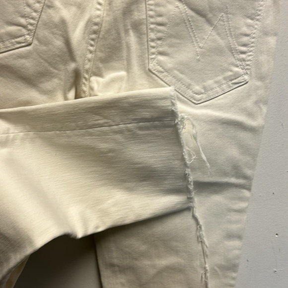 Mother the rascal crop fray jeans - Picture 6 of 9